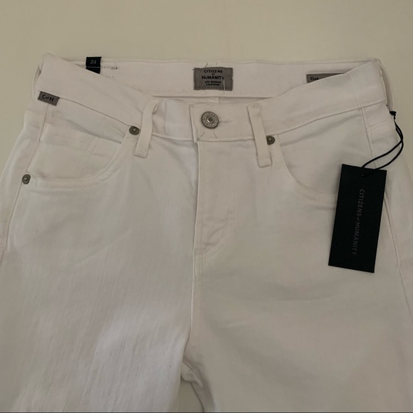 NWT Citizens of Humanity Elsa mid rise jeans 24 - Picture 4 of 8